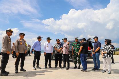 Tinjau Venue F1 Powerboat, Pj Gubernur Sumut Pastikan Persiapannya Berjalan Baik